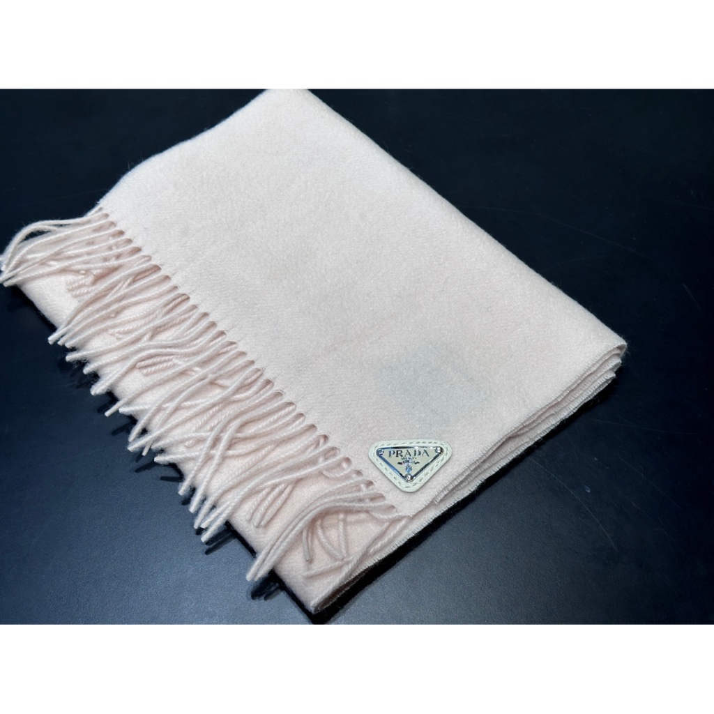 Pink Silk And Cashmere Scarf